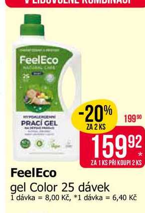 FeelEco gel Color 25 dávek