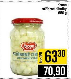 Kroon stříbrné cibulky 650 g