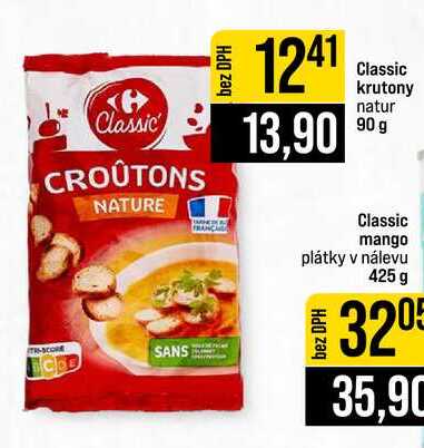 Classic krutony natur 90 g
