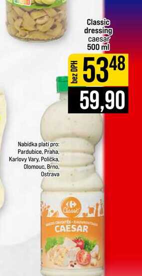 Classic dressing caesar 500 ml