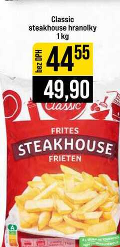Classic steakhouse hranolky 1kg 