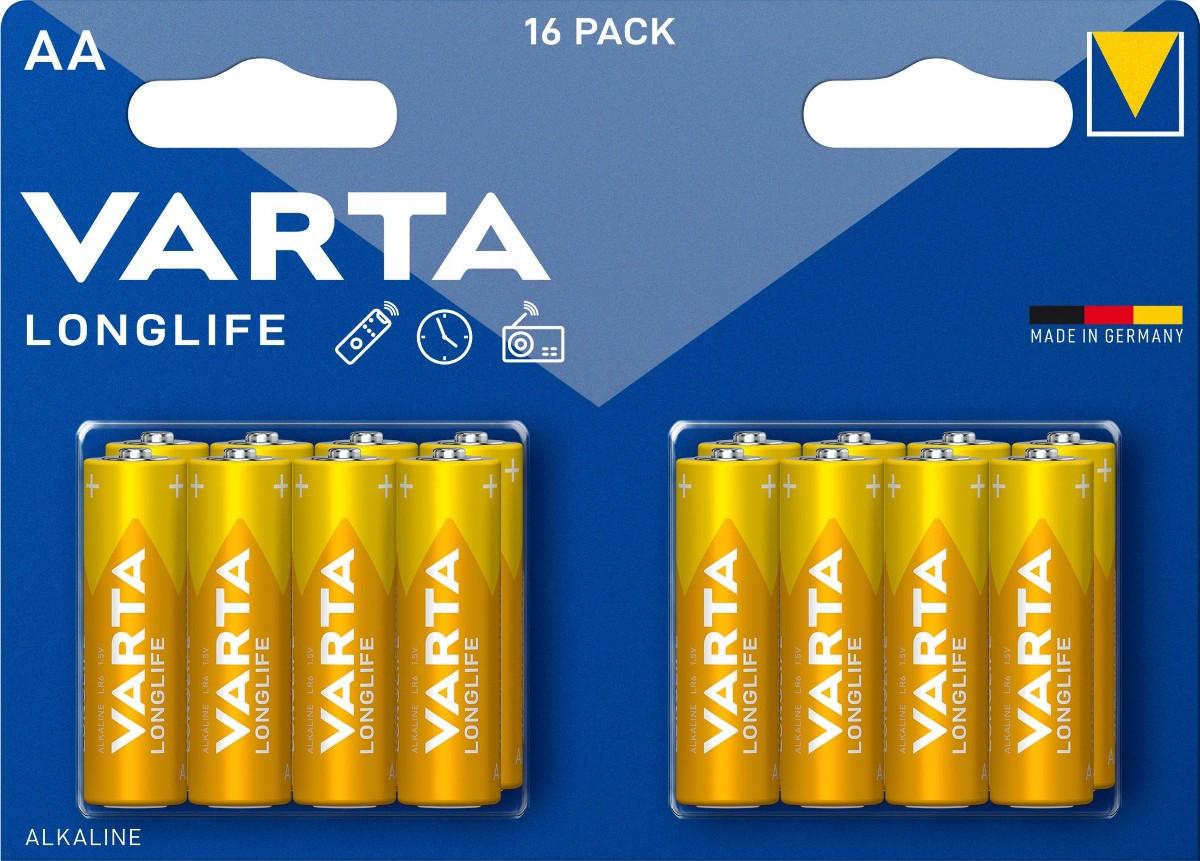 Baterie Longlife AA/AAA 16 ks, 16 KS