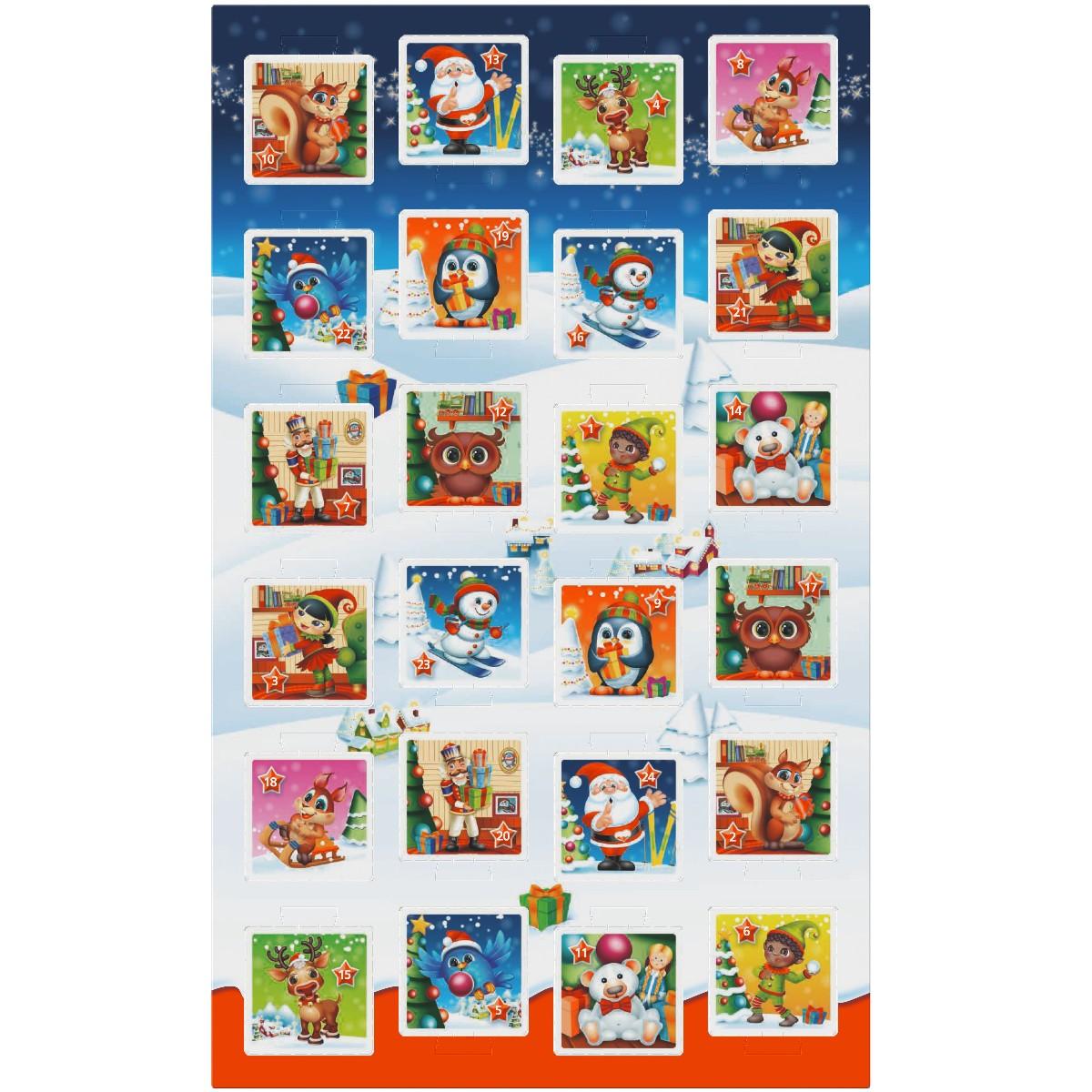Adventní kalendář Kinder Mix, 316 g