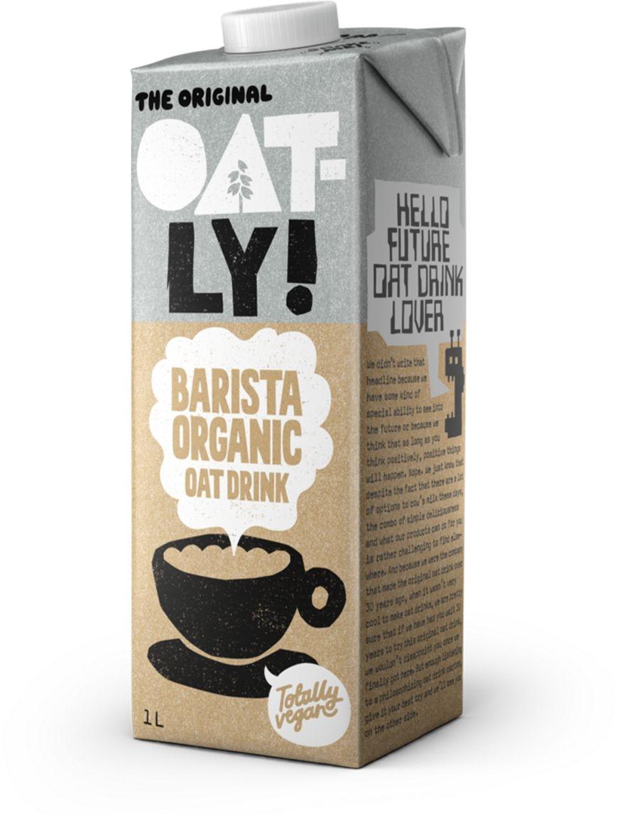 Oatly! BIO Ovesný nápoj Barista, 1 l