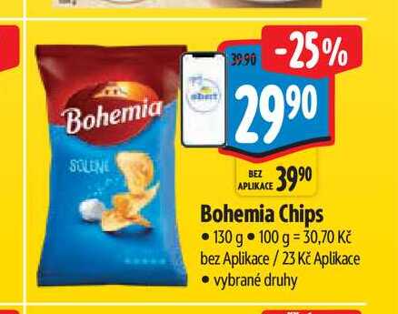 Bohemia Chips 130 g