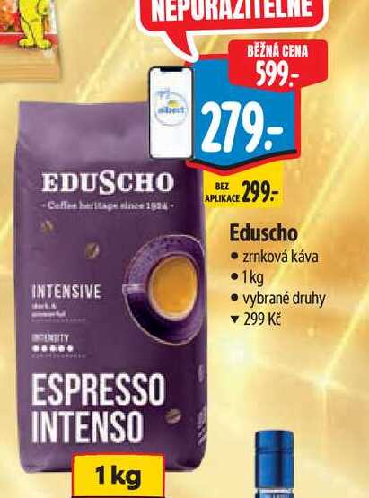 Eduscho zrnková káva 1kg