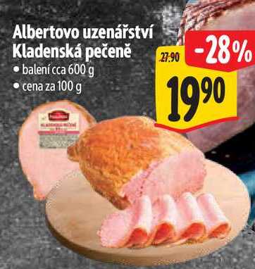 Albertovo uzenářství Kladenská pečeně 600 g