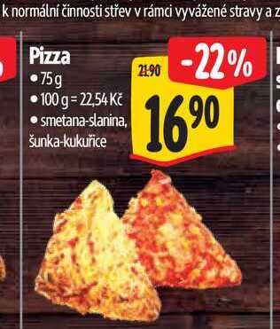 Pizza 75g