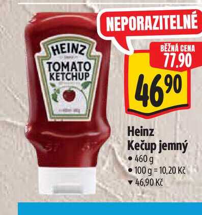Heinz Kečup jemný 460 g