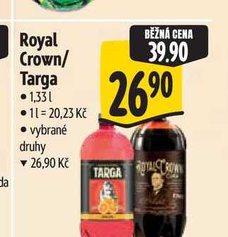 Royal Crown/ Targa 1,331