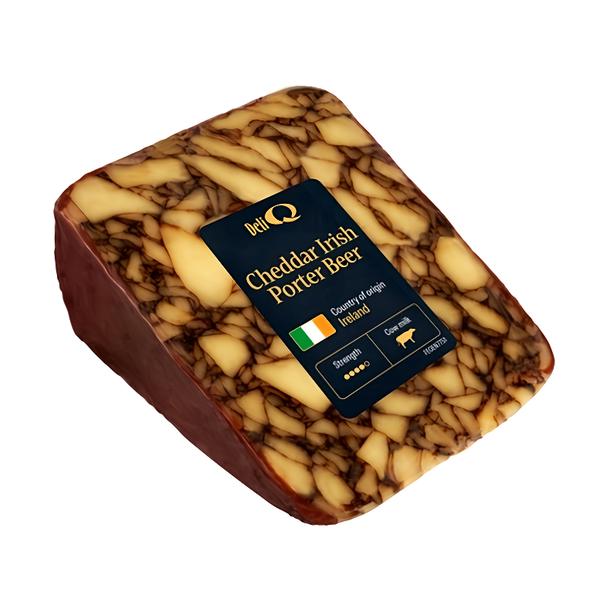 Deli Q Cheddar Irish Porter Beer sýr
