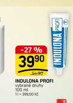 INDULONA PROFI vybrané druhy 100 ml 