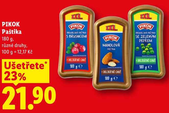 PIKOK Paštika, 180 g