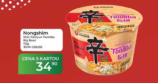 Nongshim Shin Ramyun Toomba Big Bowl 113g