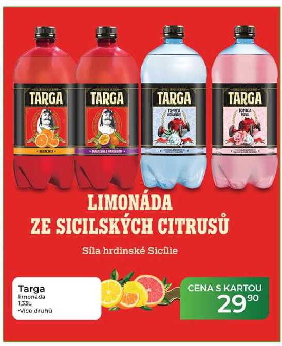 Targa limonáda 1,33L