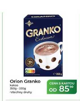Orion Granko kakao 350g-330g