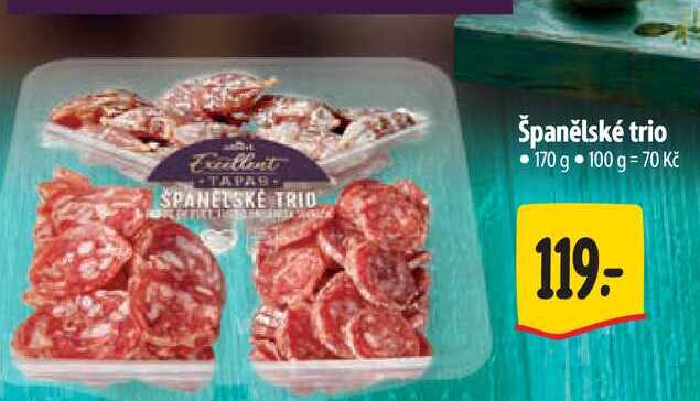 Španělské trio 170 g