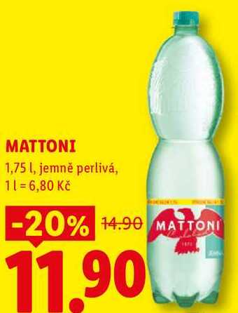 MATTONI, 1,75 l