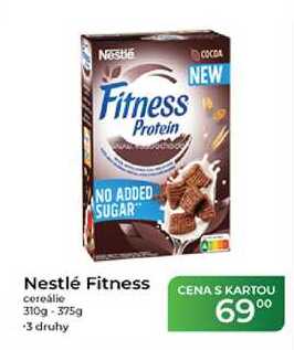 Nestlé Fitness cereálie 310g-375g