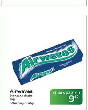 Airwaves žvýkačky dražé 14g