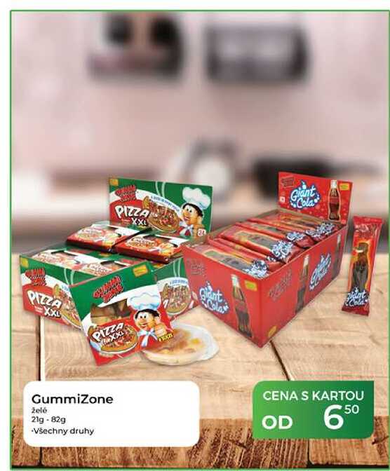 GummiZone želé 21g -82g