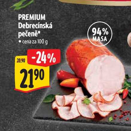PREMIUM Debrecínská pečeně 100g