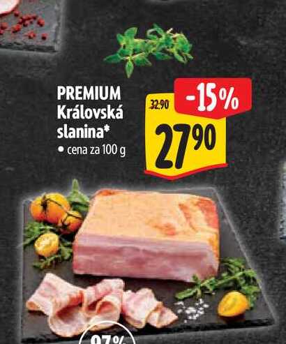 PREMIUM Královská slanina 100 g