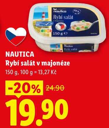 NAUTICA Rybí salát v majonéze, 150 g