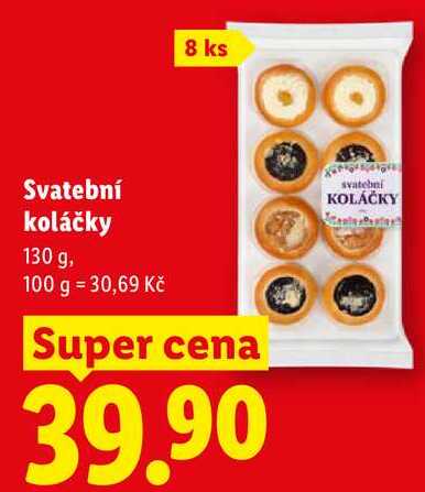 Svatební koláčky, 130 g