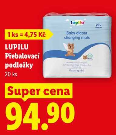 LUPILU Přebalovací podložky