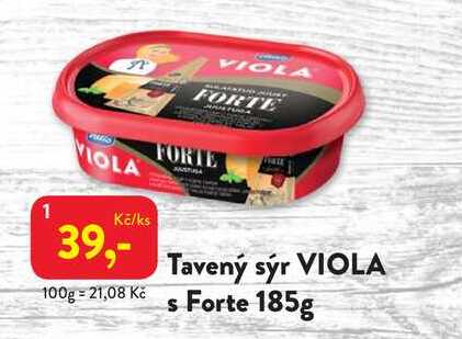 Tavený sýr VIOLA s Forte 185g