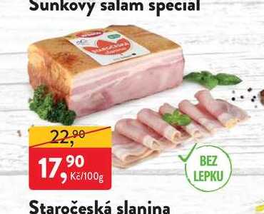 Staročeská slanina 100g