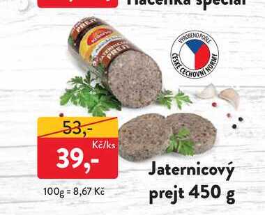Jaternicový prejt 450 g