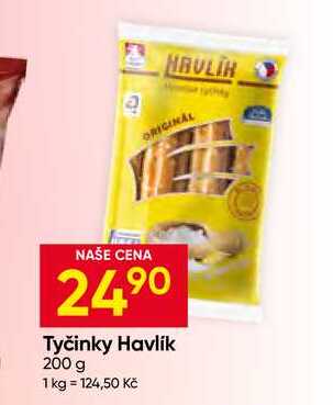 Tyčinky Havlík 200 g