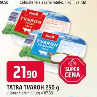 TATRA TVAROH 250 g