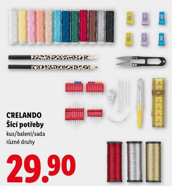 CRELANDO Šicí potřeby, kus/balení/sada 