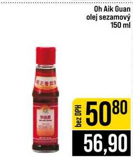 Oh Aik Guan olej sezamový 150 ml