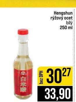 Hengshun rýžový ocet bílý 250ml 