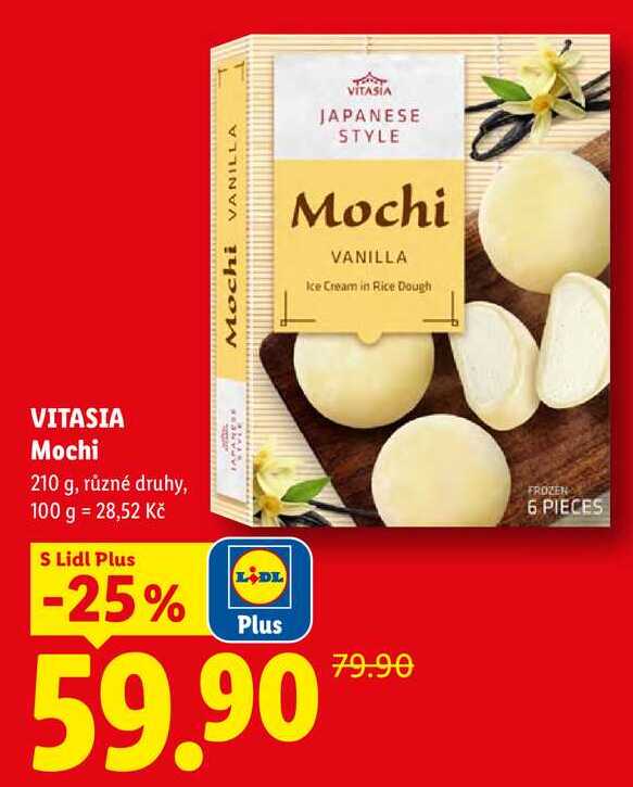 VITASIA Mochi, 210 g, různé druhy