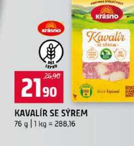 KAVALIR SE SÝREM 76 g