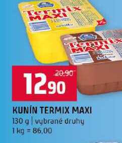 KUNIN TERMIX MAXI 130 g vybrané druhy