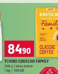 TCHIBO EDUSCHO FAMILY 250 g káva mletá