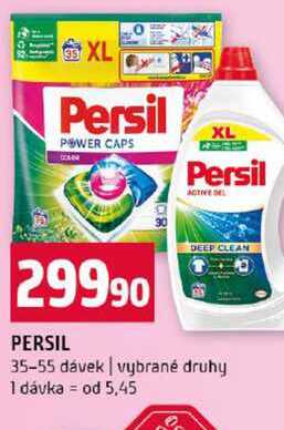 PERSIL 35-55 dávek vybrané druhy