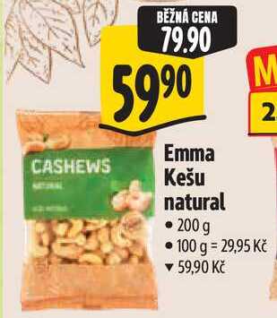 Emma Kešu natural, 200 g