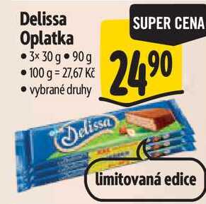 Delissa Oplatka, 3x 30 g