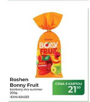 Roshen Bonny Fruit bonbony mix summer 200g