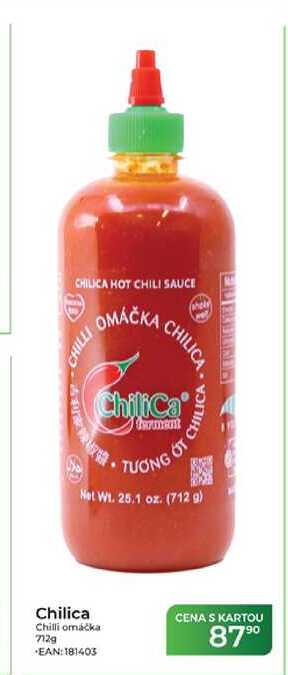 Chilica Chilli omáčka 712g