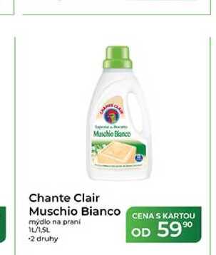 Chante Clair Muschio Bianco mýdlo na praní 1l/1,5l