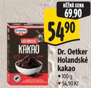 Dr. Oetker Holandské kakao, 100 g