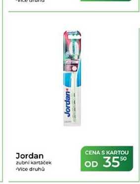 Jordan zubní kartáček
